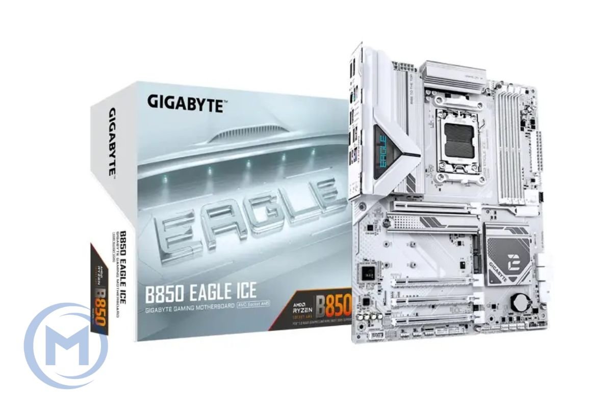 MB AM5 GIGABYTE B850 EAGLE ICE,4xDDR5,15xUSB,ATX,3xM.2,4PCIe16x,DP,HDMI,Type-C