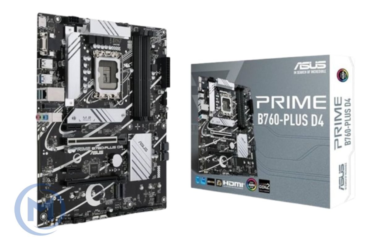 MB LGA1700 ASUS B760-PLUS,4xDDR5,10xUSB,4xSATAIII,ATX,2PCIe16x, 2PCIe1x,VGA HDMI,DP