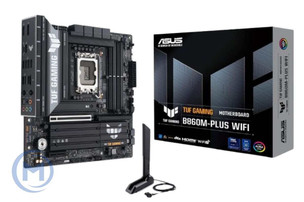MB LGA1851 ASUS TUF GAMING B860M-PLUS,4xDDR5,16xUSB,mATX,3xM.2, 4xSATA, PCIe16x,PCIe1x HDMI,DP