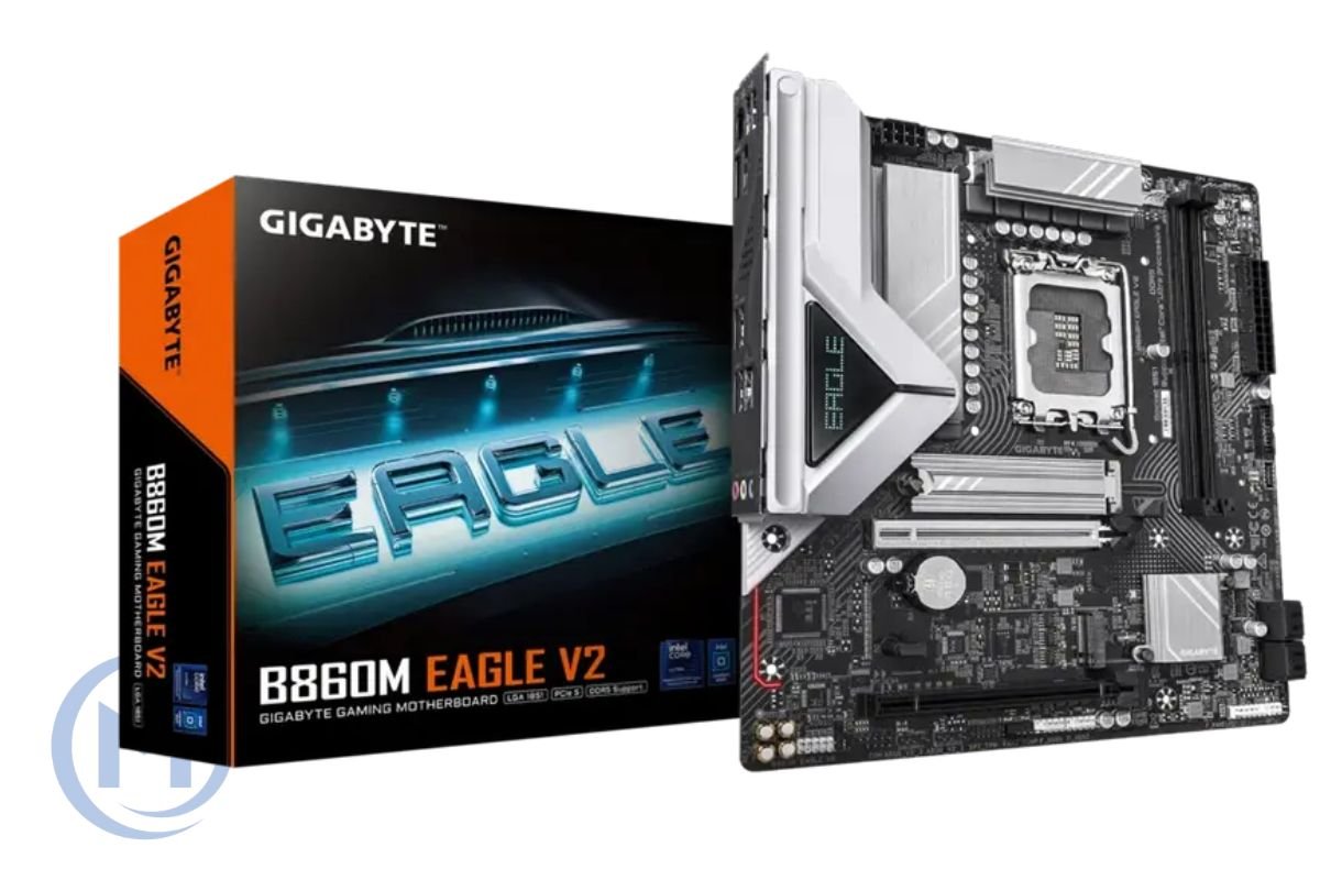 MB LGA1851 GIGABYTE B860M EAGLE V2,2xDDR5,9xUSB,mATX,2xM.2, 4xSATA, 1PCIe16x, 1PCIe1x, HDMI,DP