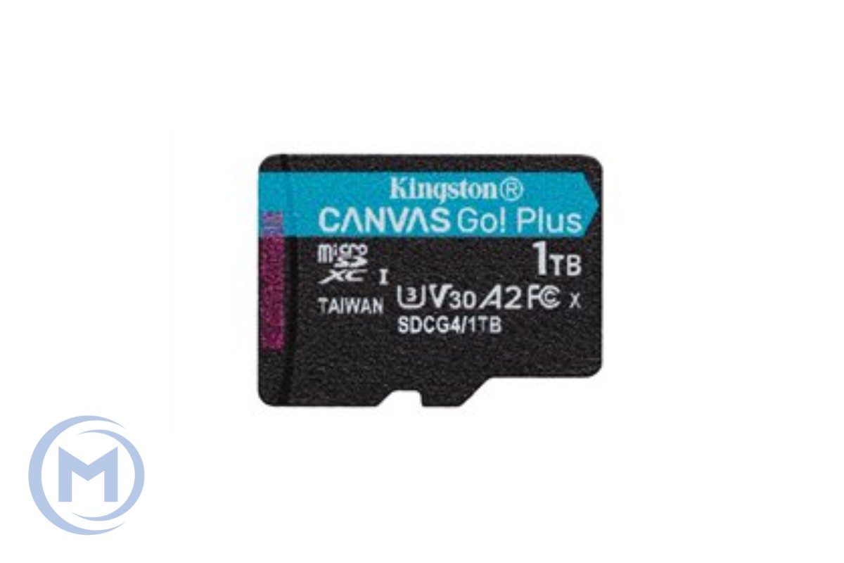 Micro Secure Digital Card (Trans Flash) 1TB HC10 KINGSTON Canvas Go Plus G4 200R A2 U3 V30