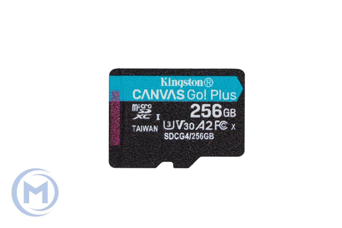 Micro Secure Digital Card (Trans Flash) 256GB HC10 KINGSTON Canvas Select Plus G3 150R A1