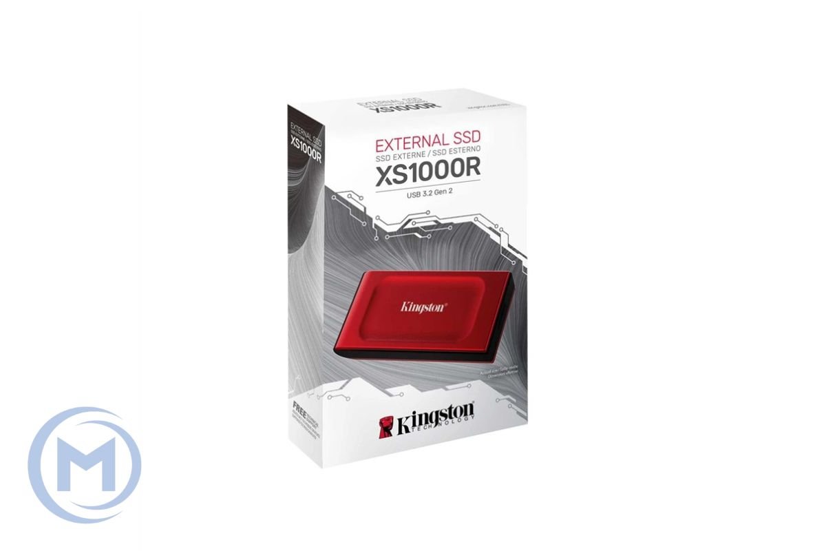 Portable SSD KINGSTON XS1000R 1TB RED USB 3.2 Type-C