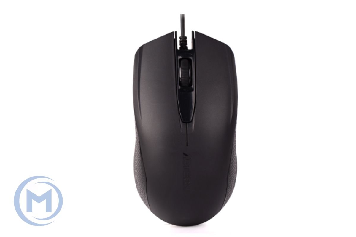 A4TECH OP-760 OPTICAL MOUSE USB BLACK