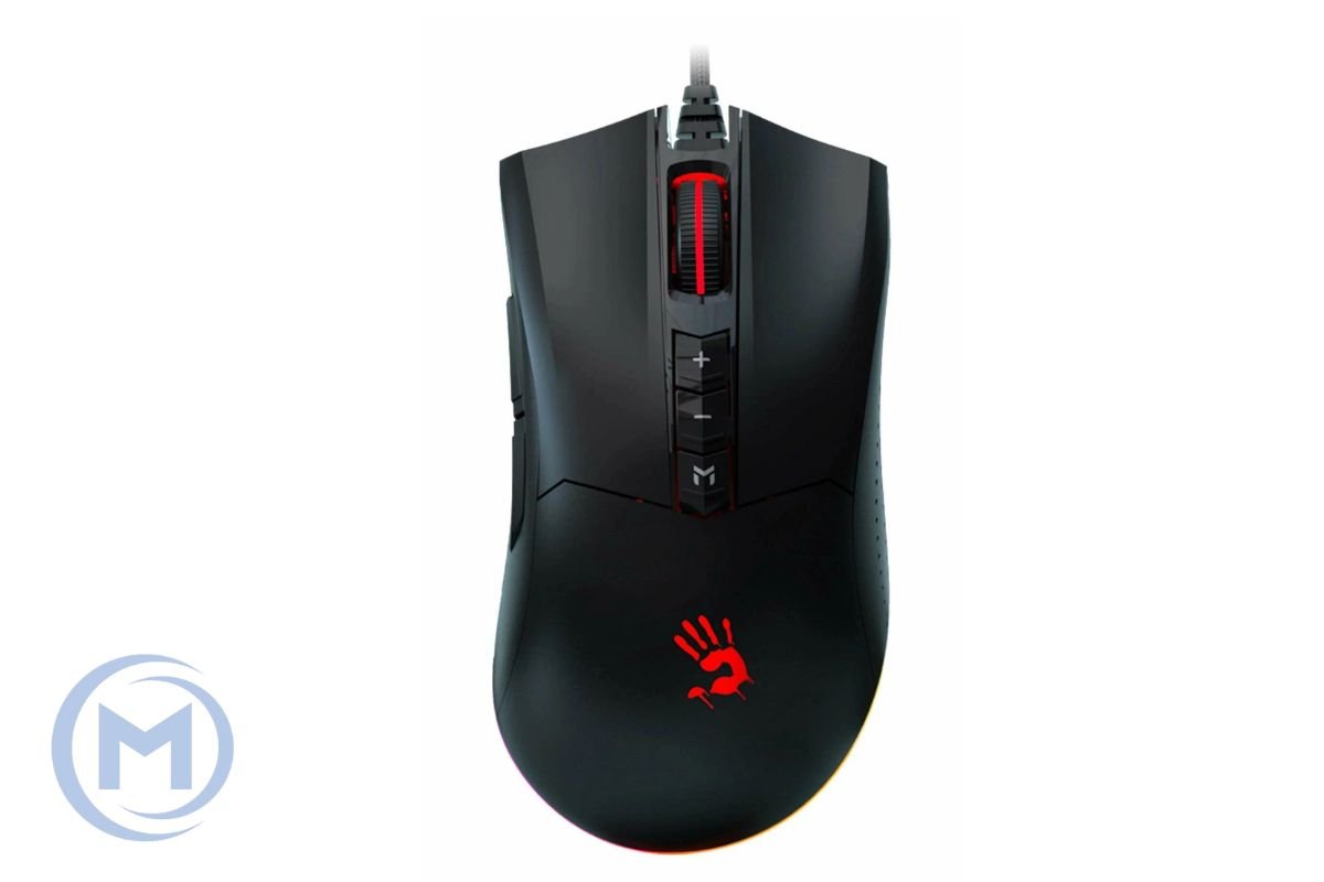 A4TECH BLOODY ES9 PLUS ESPORTS RGB MOUSE STONE BLACK 1000CPI USB