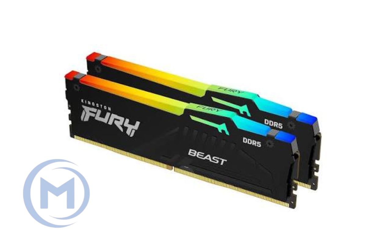 DDR5 32GB (2x16GB) PC-48000 (6000MHz) KINGSTON FURY BEAST RGB EXPO KF560C30BBEAK2-32
