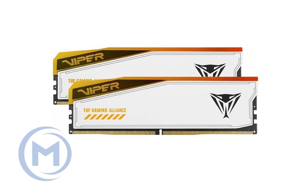 DDR5 48GB (2x24GB) PC-48000 (6000MHz) PATRIOT EP VIPER ELITE 5 RGB TUF GAMING WHITE PVER548G60C36KT