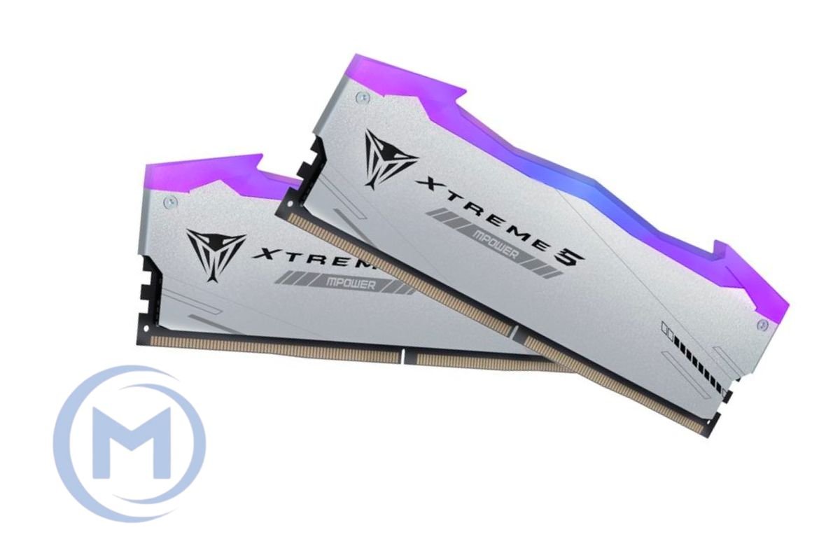 DDR5 48GB (2x24GB) PC-48000 (6000MHz) PATRIOT EP VIPER XTREME 5 RGB MPOWER PVXR548G60C30KM