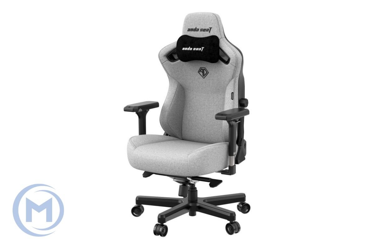Gaming Chair AD12YDC-XL-01-G-PV/F AndaSeat Kaiser 3 XL GRAY 4D Armrest 65mm wheels Fabric