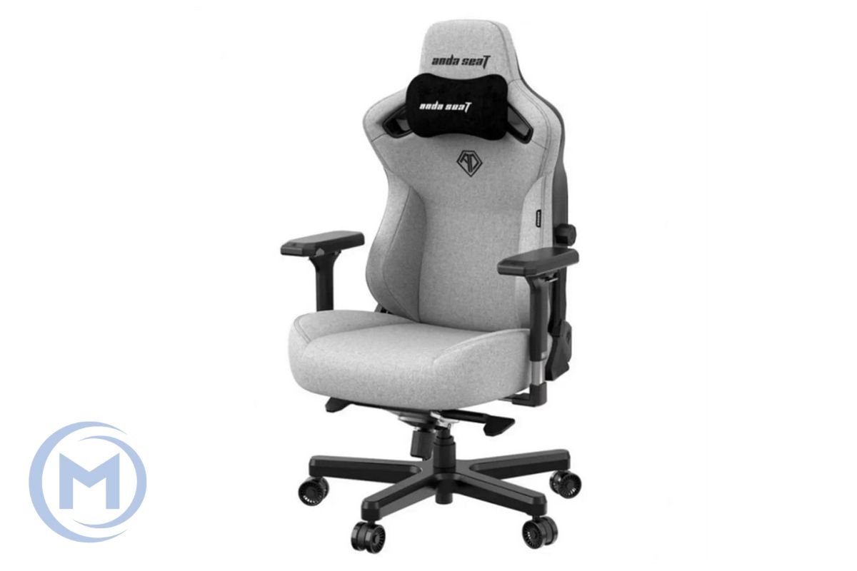 Gaming Chair AD12YDC-XL-01-G-PV/F-G02 AndaSeat Kaiser 3 PRO XL GRAY 5D Armrest 65mm wheels Fabric