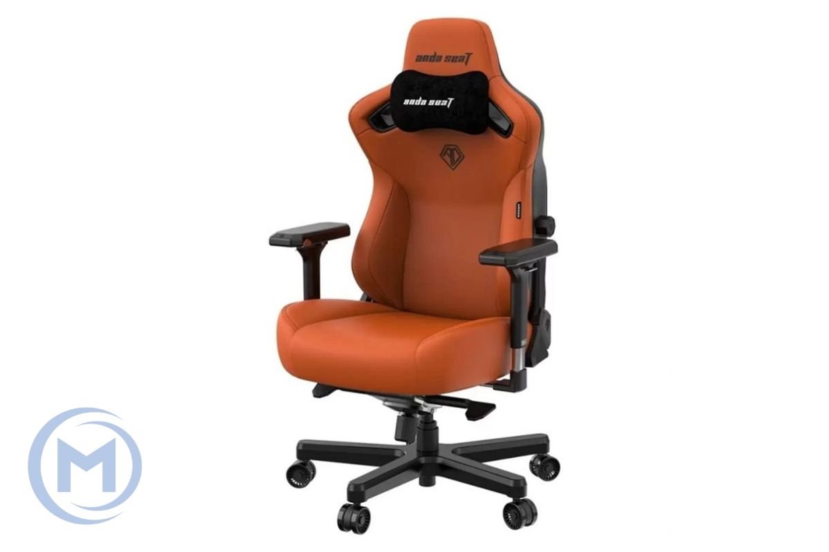 Gaming Chair AD12YDC-XL-01-O-PV/C AndaSeat Kaiser 3 XL ORANGE 4D Armrest 65mm wheels PVC Leather