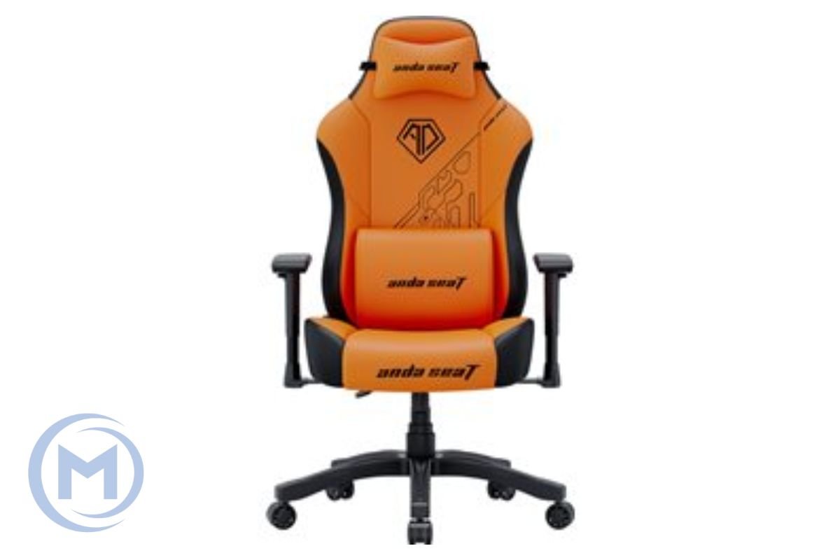 Gaming Chair AD18Y-14-OB-PV/C AndaSeat Phantom 3 Tiger ORANGE 2D Armrest 60mm wheels PVC Leather