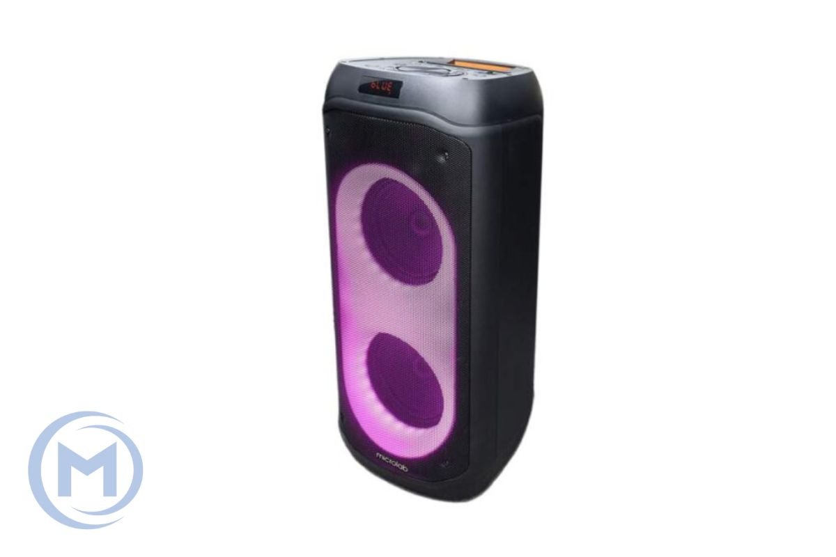 Microlab Party Speaker PT802 50W RGB LED, Bluetooth,4400mAH, 3.5mm Line in, USB, Remote