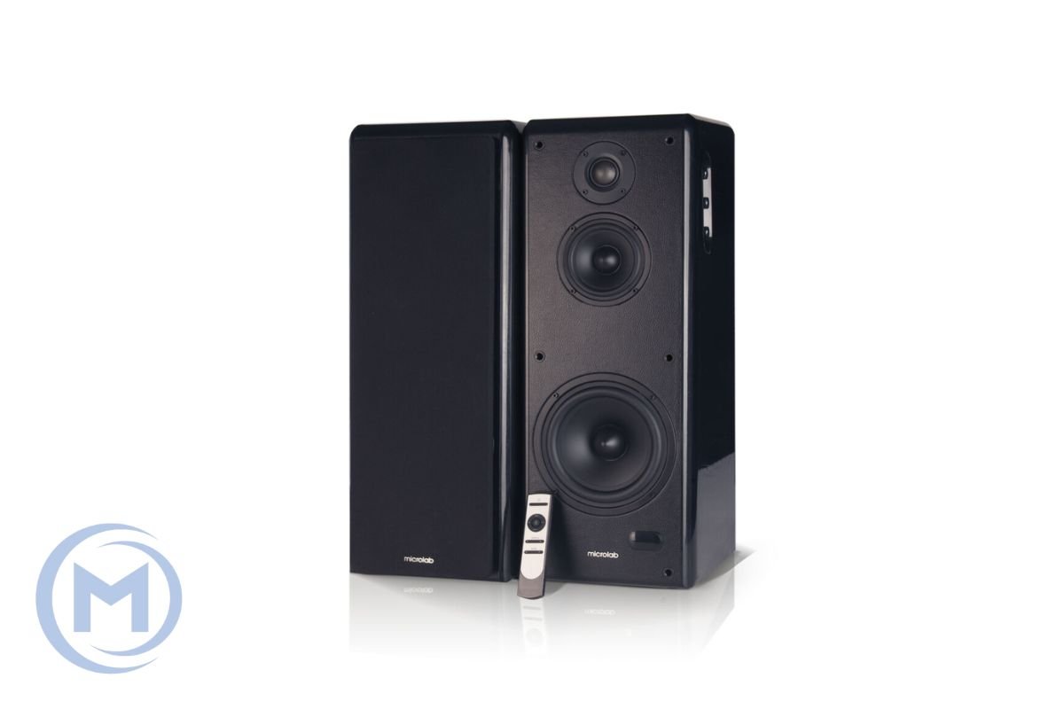 Microlab Speakers SOLO-19 w/REMOTE, Bluetooth, Optical Toslink, Coaxial (40W+60W)x2 RMS
