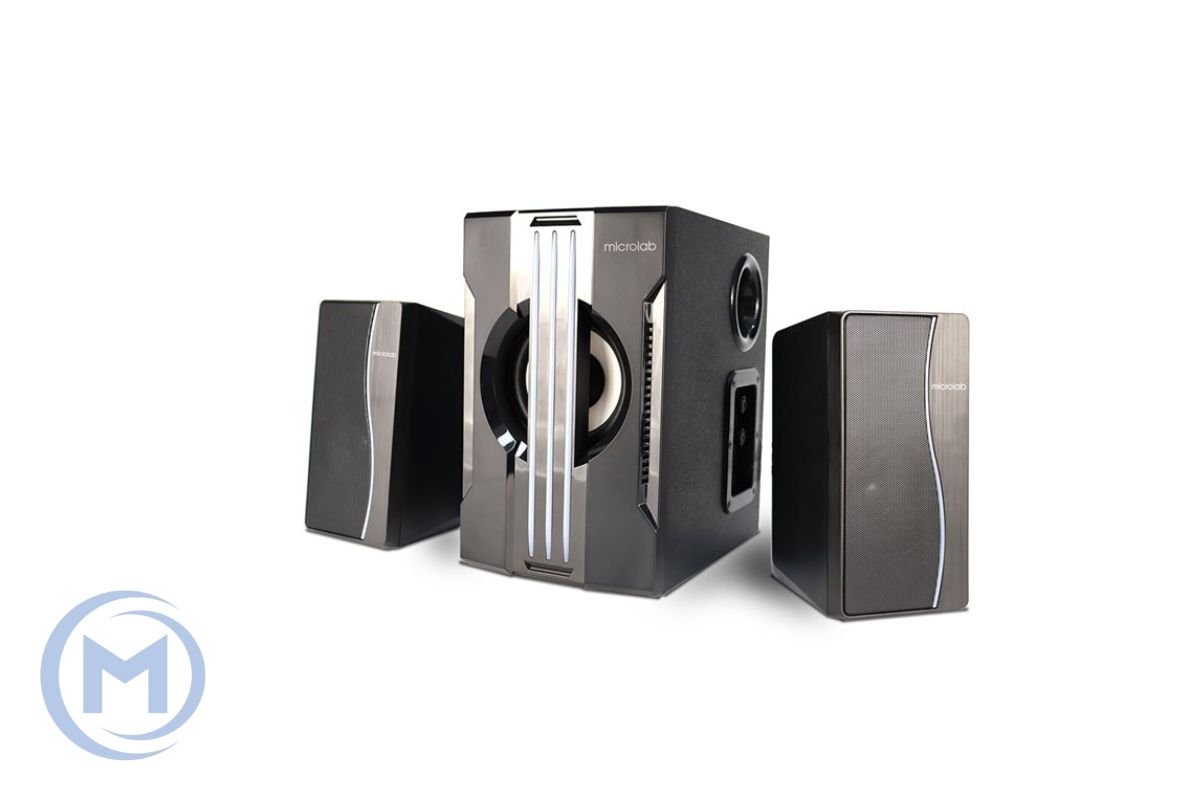 Microlab Subwoofer G200BT Gaming 7-Colour LED 2.1 BLACK 25W (15W+5W*2) USB, Bluetooth 5.0