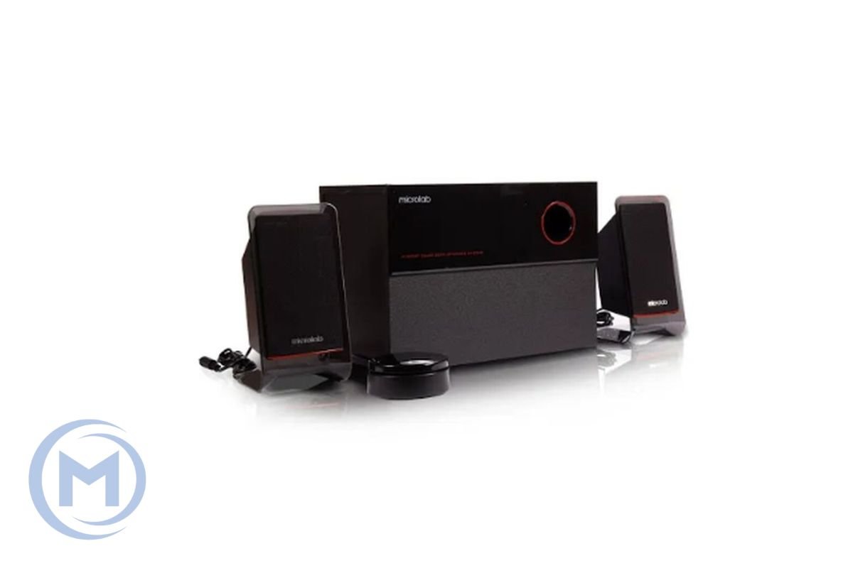 Microlab Subwoofer M-200BT 2.1 BLACK 40W(16W+12W*2) Bluetooth