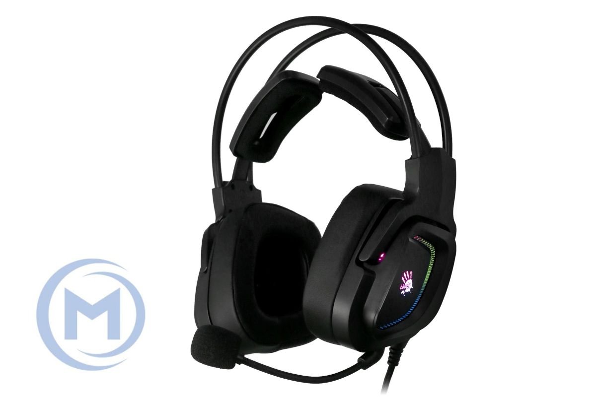 Наушники с микрофоном A4Tech BLOODY G575p RGB Gaming Surround 4-pin 3.5mm Black