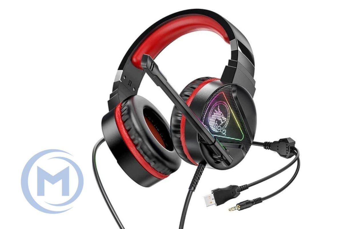 Наушники Hoco W104 game black/red