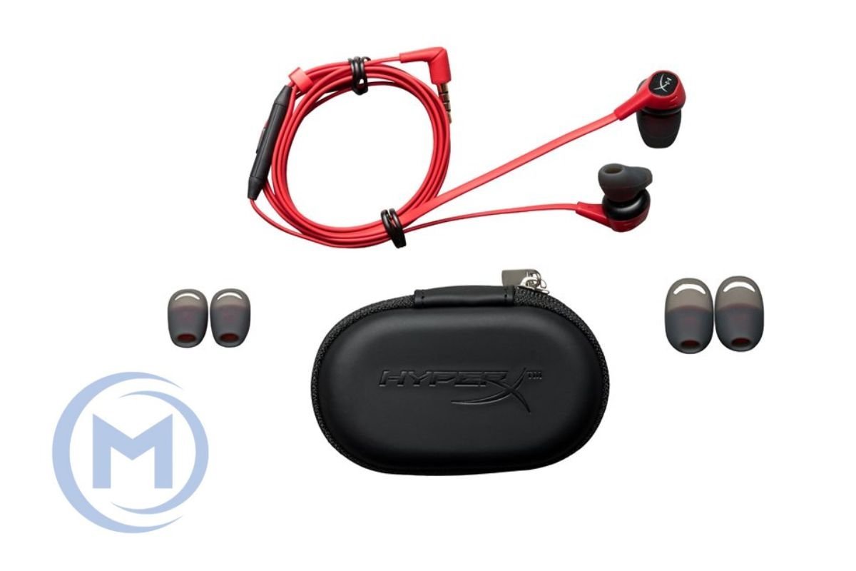 Наушники с микрофоном HYPERX 4P5J5AA (HX-HSCEB-RD) Cloud Earbuds jack 3.5 mm BLACK/RED