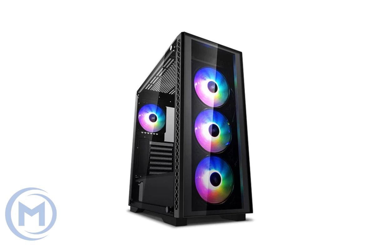                     DEEPCOOL ATX MATREXX 50 w/o PSU 1*USB 3.0  Glass front panel Fully black