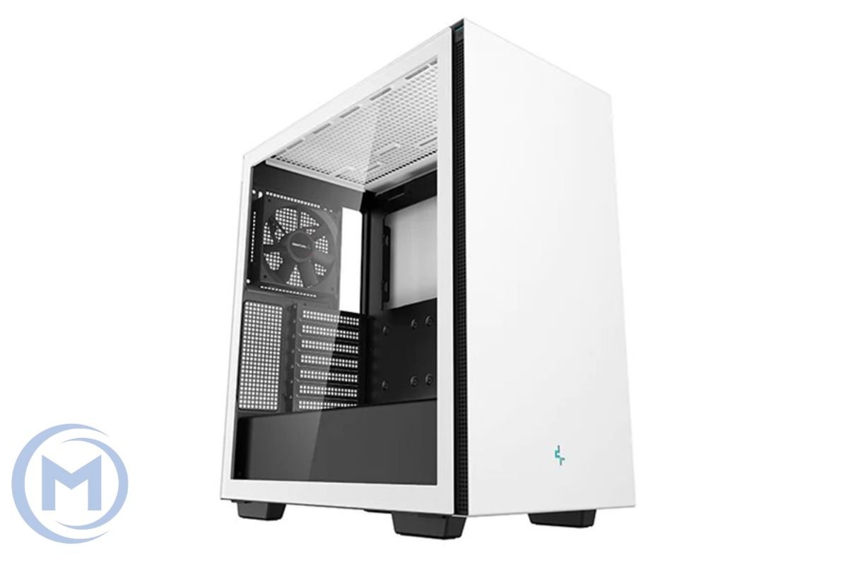                     DEEPCOOL EATX CH510 WH w/o PSU USB3.0×2 Front+Type-C +1×120mmFAN WHITE (360mm Liquid Cooling ready)