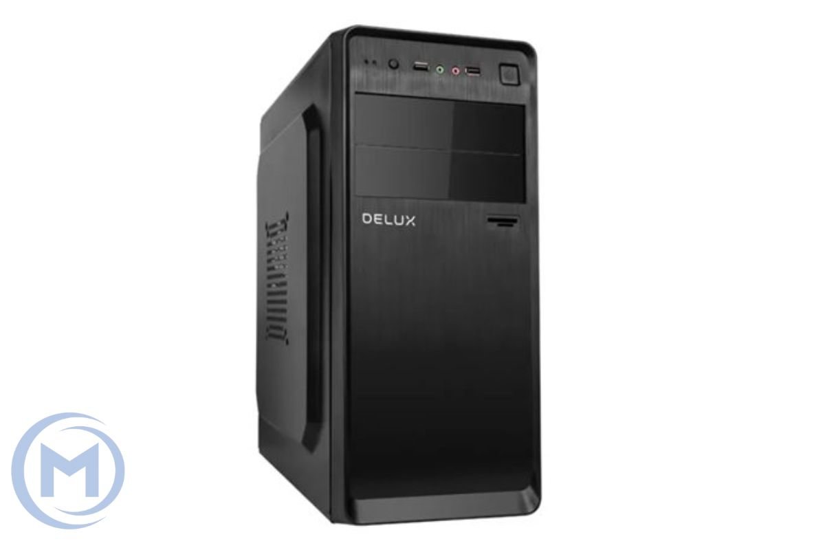                     DELUX ATX DLC-DW602 400*176*410mm BLACK TAC 2.0  W/O PSU