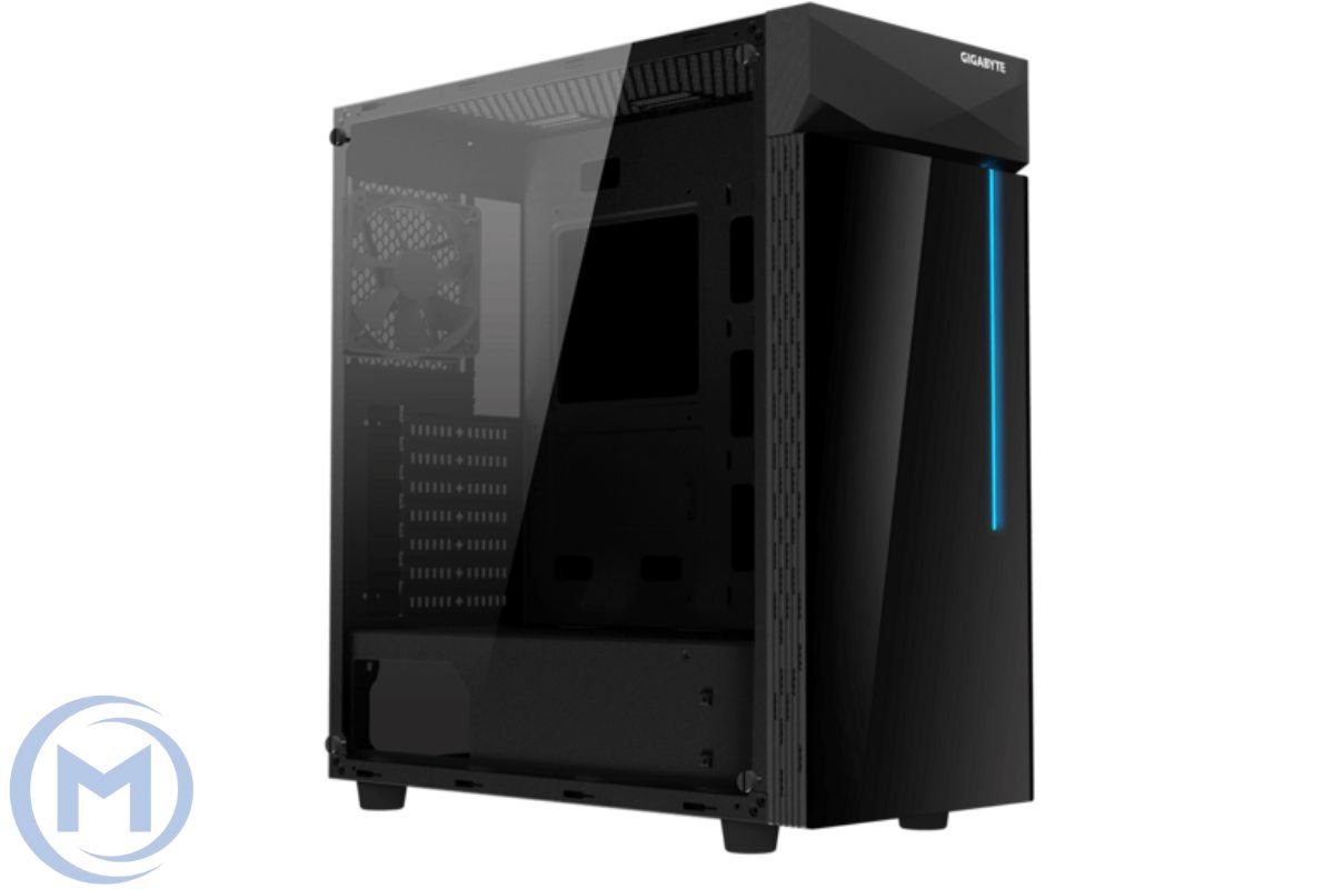                     GIGABYTE ATX C200G 2xUSB 3.0 BLACK