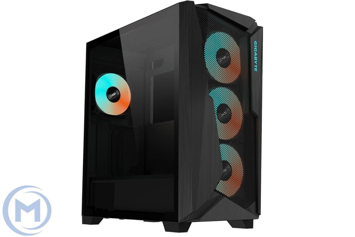                     GIGABYTE E-ATX C301G 4x120mm ARGB 2xUSB 3.1 BLACK