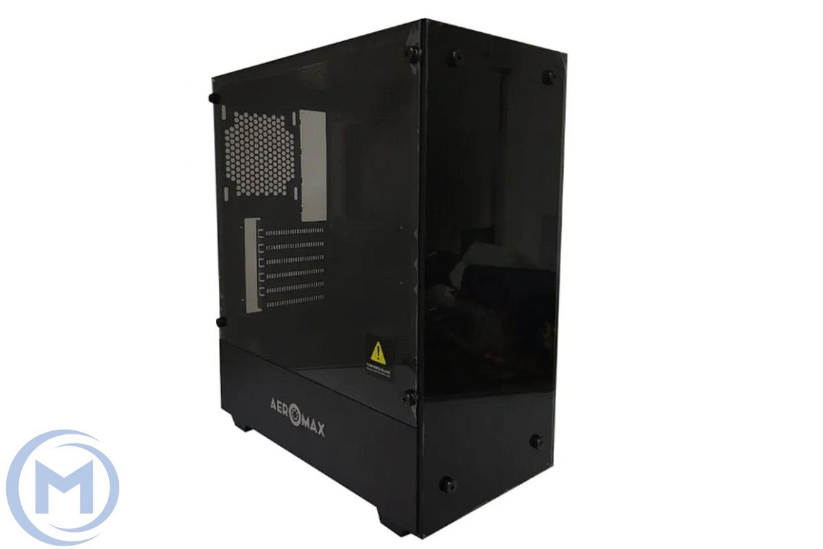Корпус (игровой) Aeromax WS-8012A, ATX/Micro ATX, USB 3.0/2*1.0,HD-Audio, Выс.кул до 170мм, Cooler Fan Position: Front 3*12cm;Top:2*12cm;Rear:1*12cm, ДлVGAдо360мм, 2*3.5"/2*2.5",421x200x452, Чёр