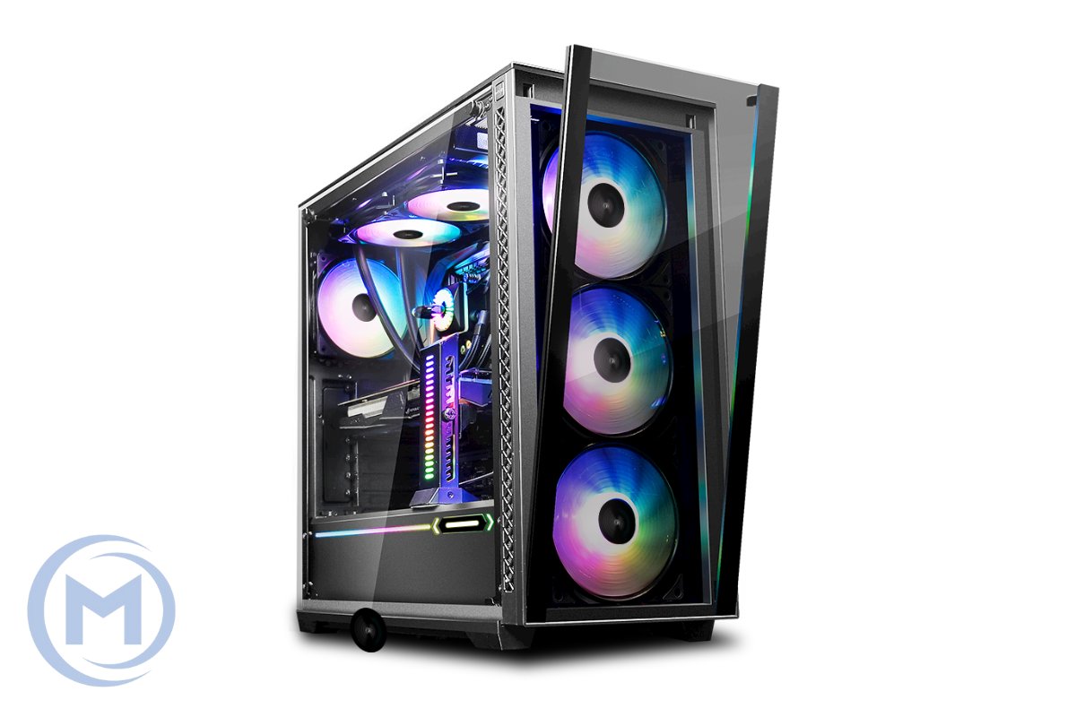 Корпус DEEPCOOL EATX MATREXX 70 ADD-RGB 3F w/o PSU 2*USB 3.0 RGB lighting system + 3pcs LED fans