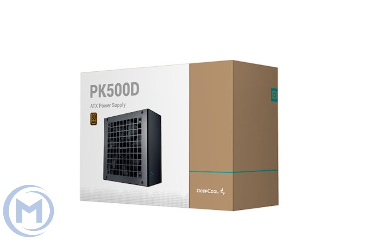                 Power Unit DEEPCOOL PK500D 500W 80 PLUS BRONZE 100-240V/ATX12V 2.3 Black flat Active PFC+DC to DC