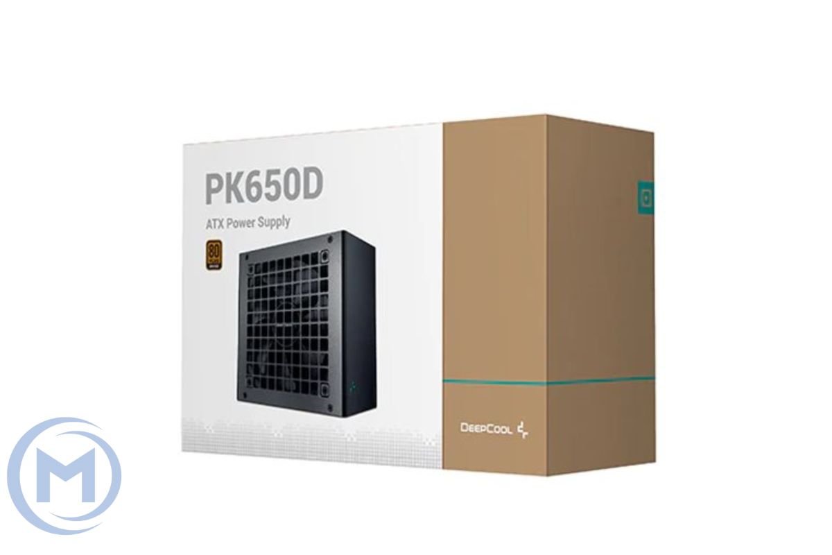                 Power Unit DEEPCOOL PK650D 650W 80 PLUS BRONZE 100-240V/ATX12V 2.3 Black flat Active PFC+DC to DC
