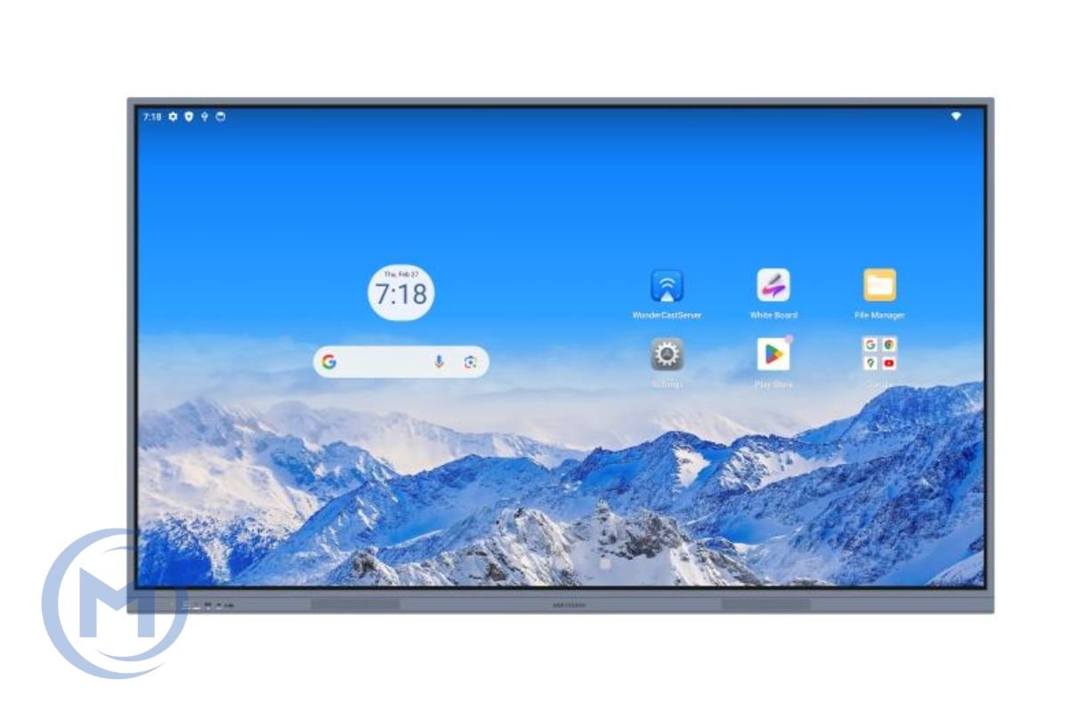 Interactive Flat Panel HIKVISION DS-D5B65RB/HP  65" 3840×2160 Android 14.0 8GB/128GB WebCam 8мп
