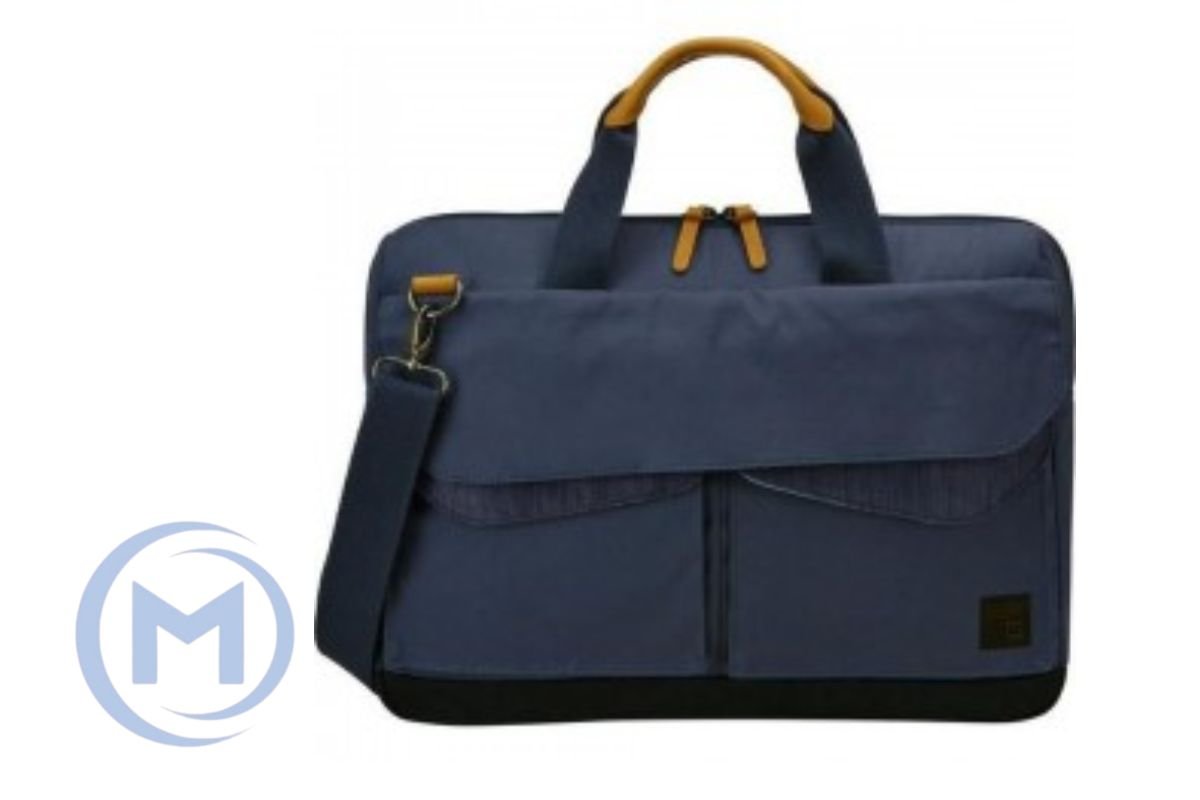 CASE LOGIC LODA114DBL 14.1" ATTACHE DRESS BLUE