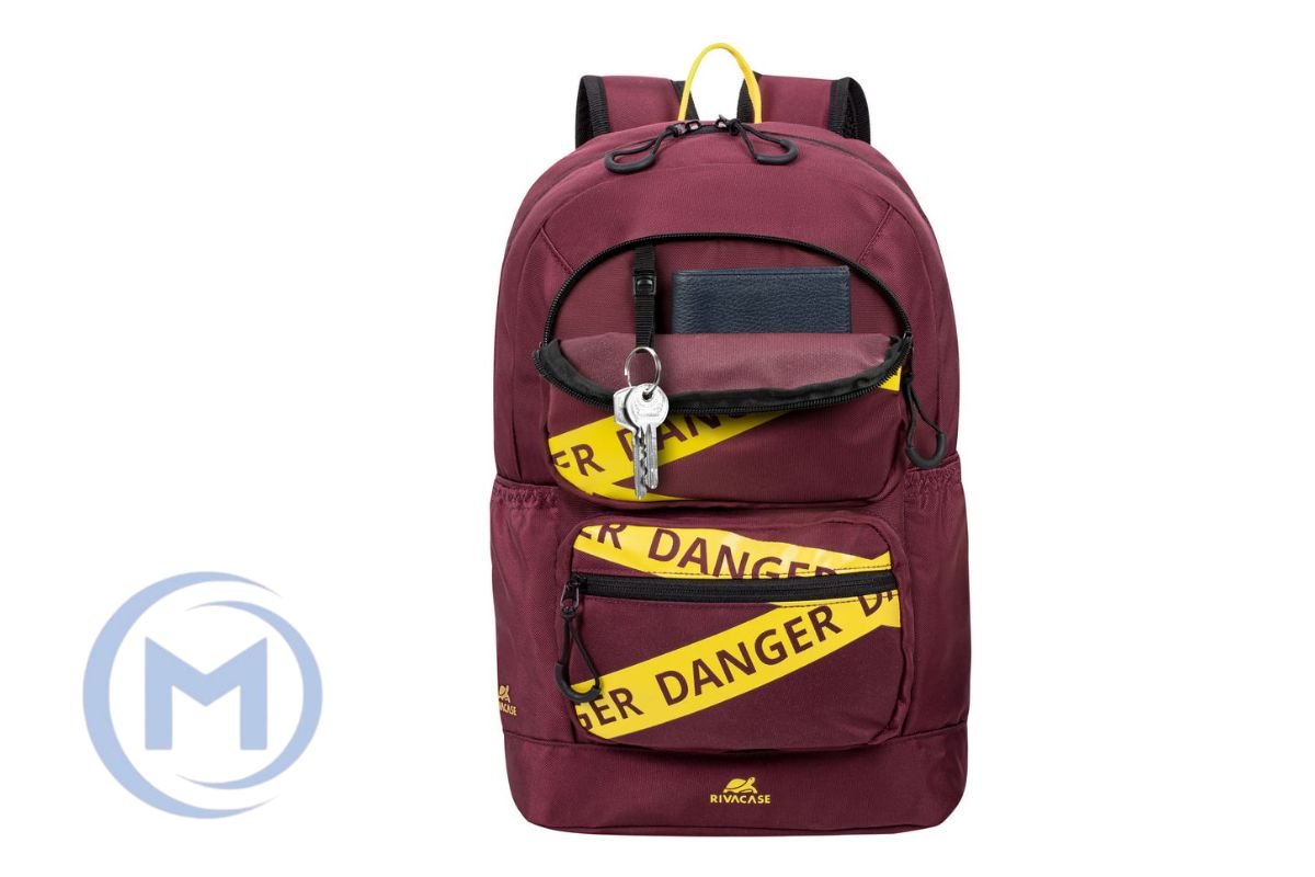 RivaCase 5421 EREBUS Burgundy red 14L 14" Backpack