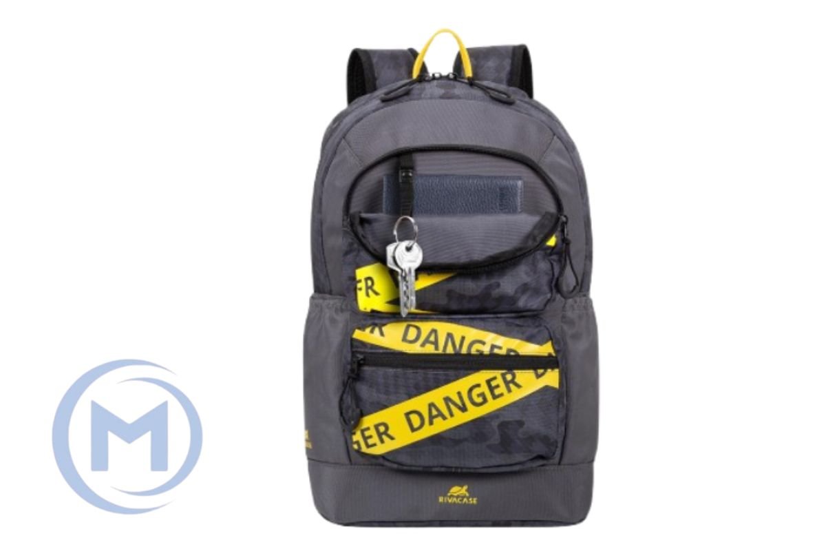 RivaCase 5421 EREBUS Grey camo 14L 14" Backpack