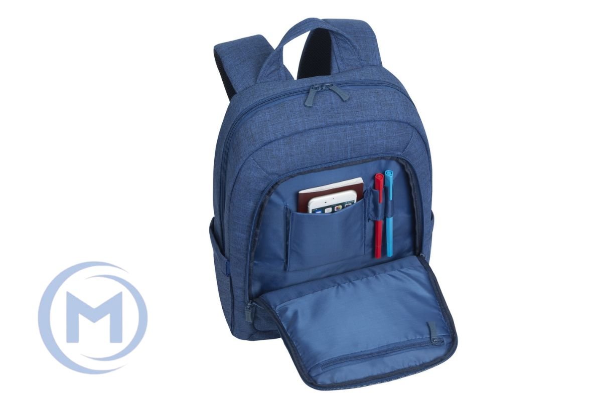 RivaCase 7560 ALPENDORF Canvas Blue 15.6" Backpack