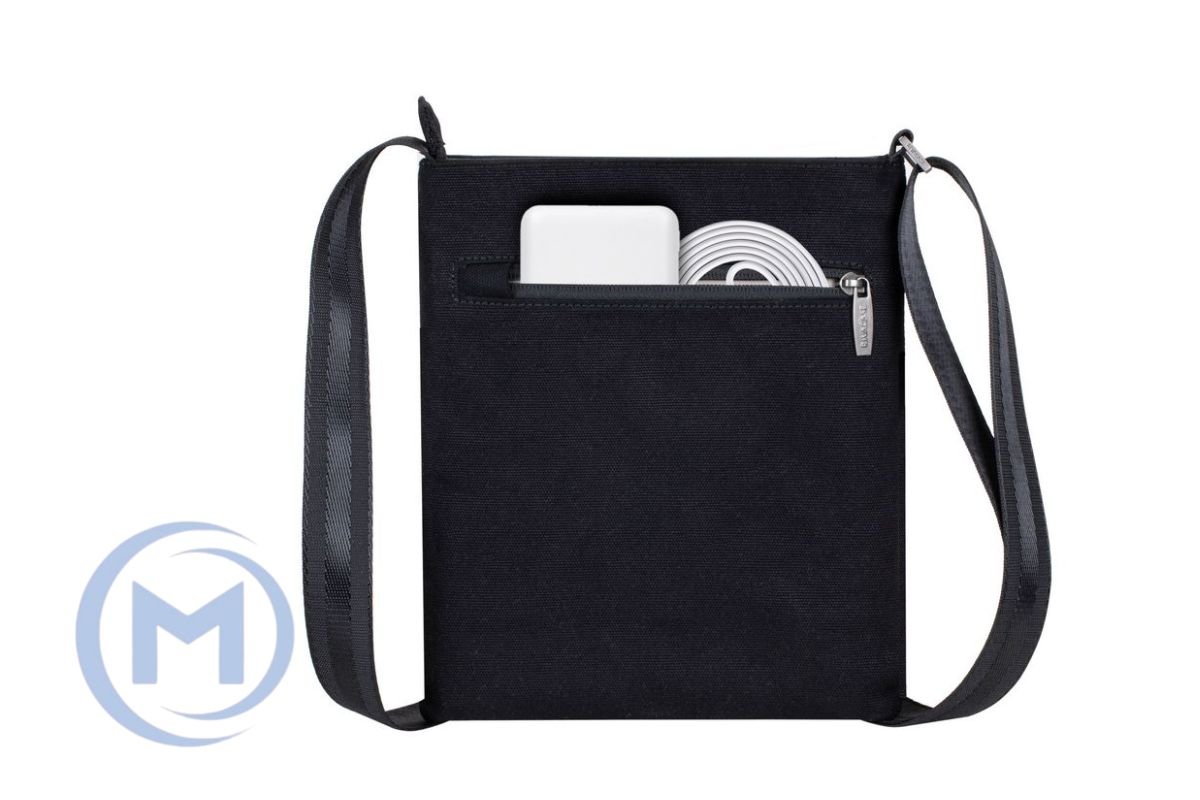RivaCase 8509 CARDIFF Black Crossbody bag 8"