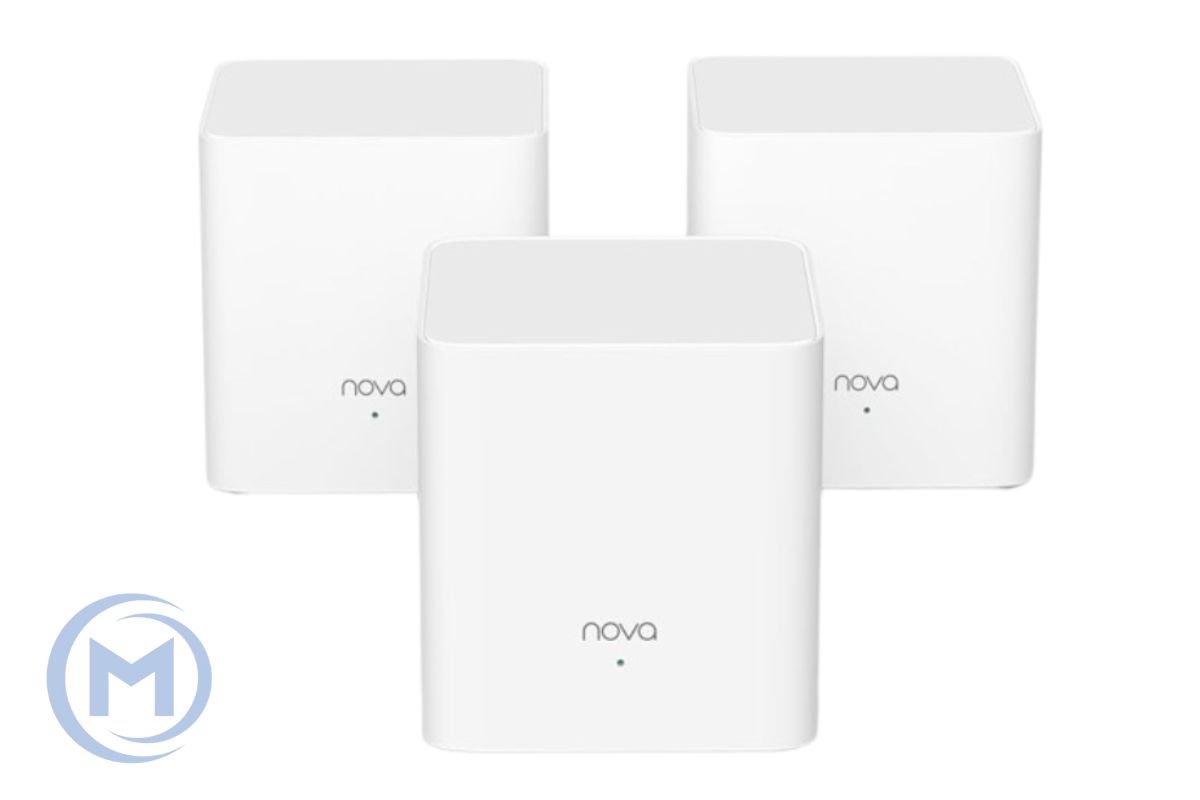 Wireless Mesh Wi-Fi System Tenda EX3(3-pack) AX1500 1201Mbps on 5GHz,300Mbps on 2.4GHz 300м2
