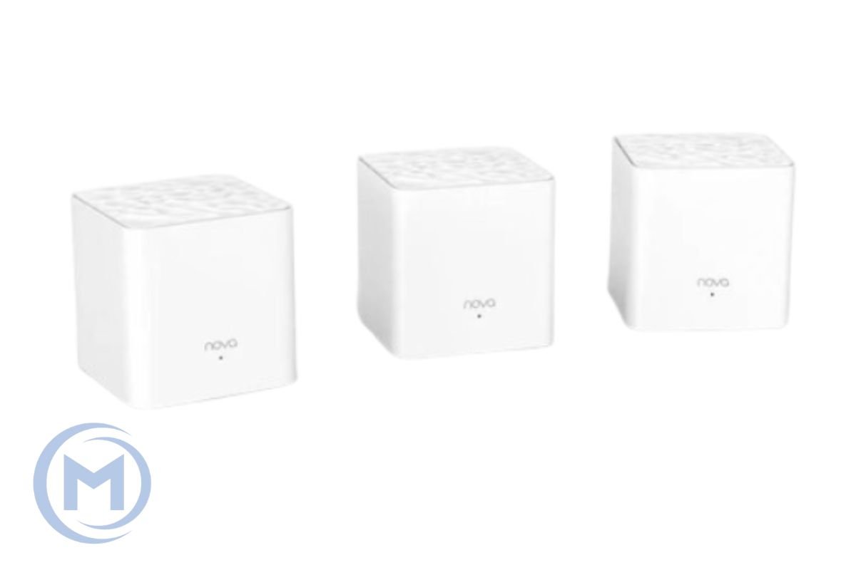 Wireless Mesh Wi-Fi System Tenda NOVA MW3(3-pack) AC1200M 867Mbps on 5GHz,300Mbps on 2.4GHz 300м2