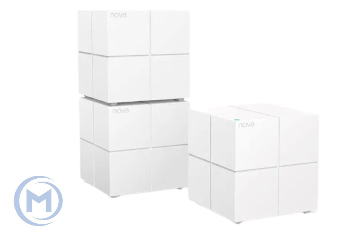 Wireless Mesh Wi-Fi System Tenda NOVA MW6(3-pack) AC1200M 867Mbps on 5GHz,300Mbps on 2.4GHz 500м2