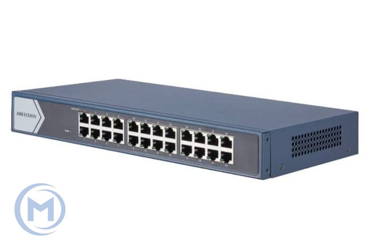 HUB Switch HIKVISION DS-3E0524-E  24-port 10/100/1000Mbps Metal