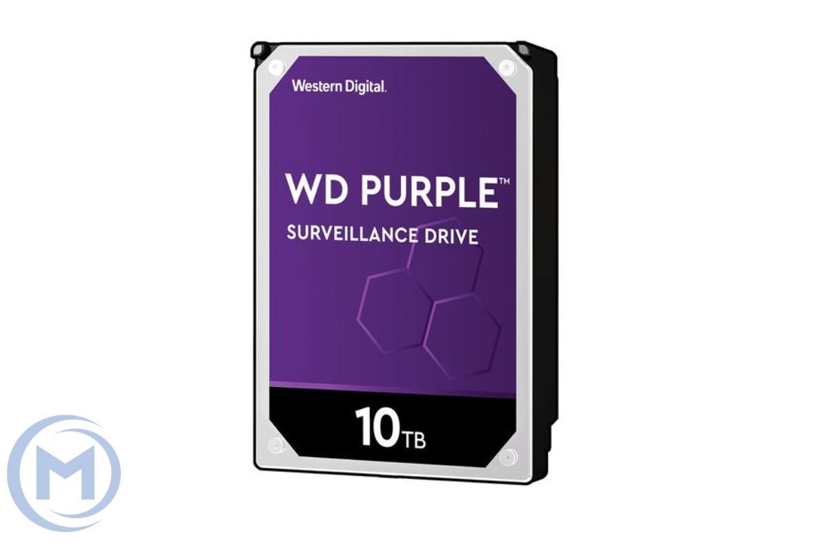                 WD 10TB 7200rpm 256MB WD102PURZ PURPLE SURVEILLANCE SATA3