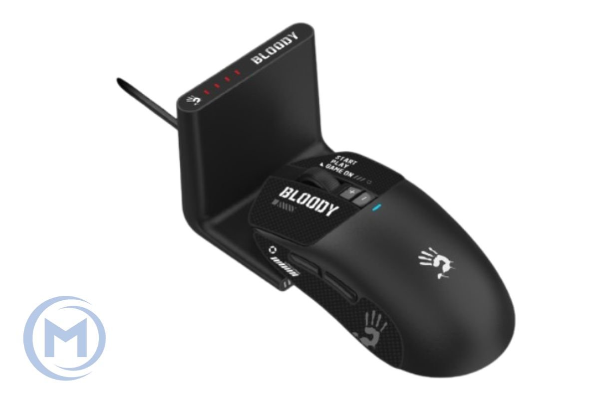 A4TECH BLOODY R73 ULTRA WAVELINK DUAL WIRELESS 20000CPI GAMING MOUSE 2.4GHz / USB BLACK