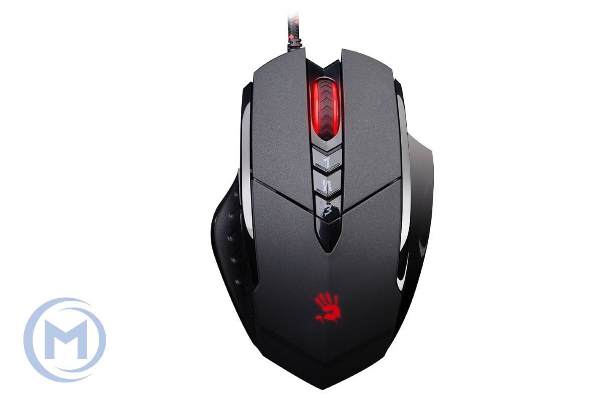 A4TECH BLOODY V8MA GAMING MOUSE METAL FEET CORE4 ACTIVE USB BLACK