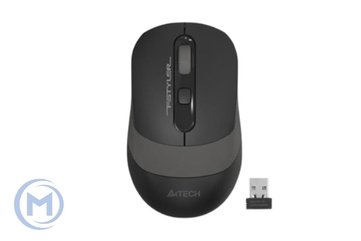 A4TECH FSTYLER FG10 OPTICAL MOUSE WIRELESS 2000DPI BLACK/GREY