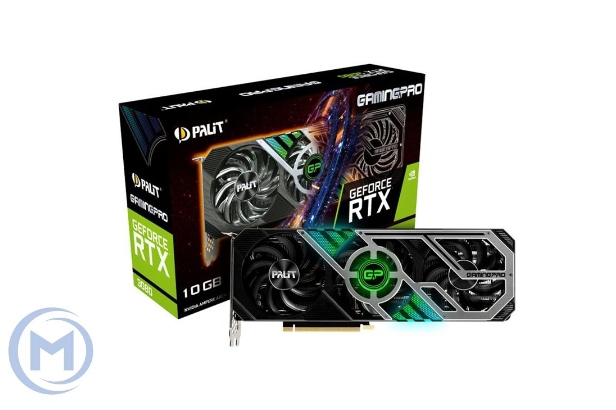 Palit GeForce RTX3080 Gaming PRO 10GB GDDR6X 320bit 1710Mhz/19000Mhz TRIPPLE Fan DVI-D HDMI HDCP DisplayPort LHR