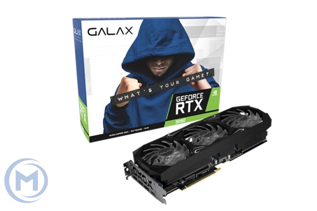 GALAX GeForce RTX3080 SG 1-Click OC 10GB GDDR6X 320bit 1725Mhz/19000Mhz TRIPPLE FAN RGB HDMI HDCP 3xDisplayPort (NON-LHR)