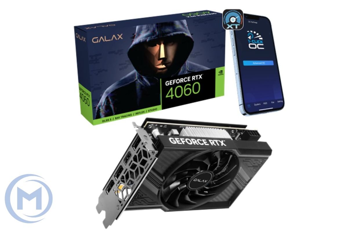 GALAX GeForce RTX4060 1-Click OC 1X 8GB GDDR6 128bit 2475Mhz/17000Mhz HDMI 3xDisplayPort [46NSL8MD8ZOC]