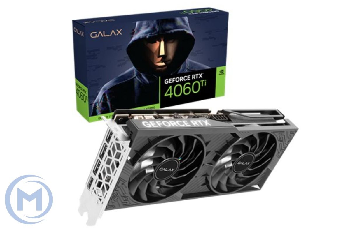 GALAX GeForce RTX4060Ti 1-Click OC 8GB GDDR6 128bit 2580Mhz/17000Mhz DUAL Fan HDMI 3xDisplayPort [46ISL8MD8COC]